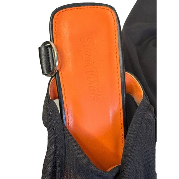 SUGAR THRILLZ DOLLS KILL Mesh Thigh High Platform Heels Sandals Size 8 NEW - Picture 6 of 12